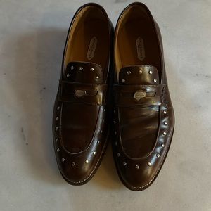 Donald Pliner Spiked Loafers